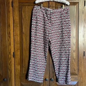 Talbots butterfly print size 14 stretch